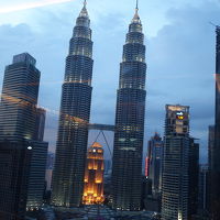 ラウンジからのツインタワー