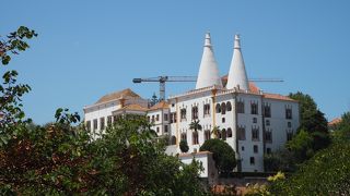 シントラ駅から徒歩１０－１５分くらい