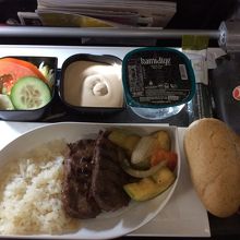 イスタンブールーリスボン（TK1759便）の機内食