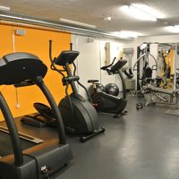 フィットネスルームもあり