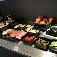 朝食の種類はそれほど多くないです