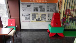 札幌テレビ塔三階にあります
