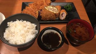 1人でとんかつディナー！