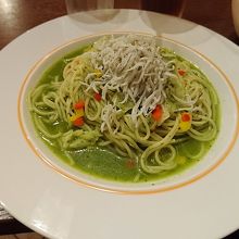 パスタランチ、私はMサイスを選択しました。