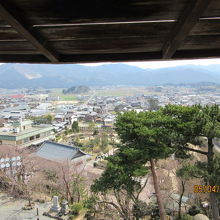 天守からの眺め