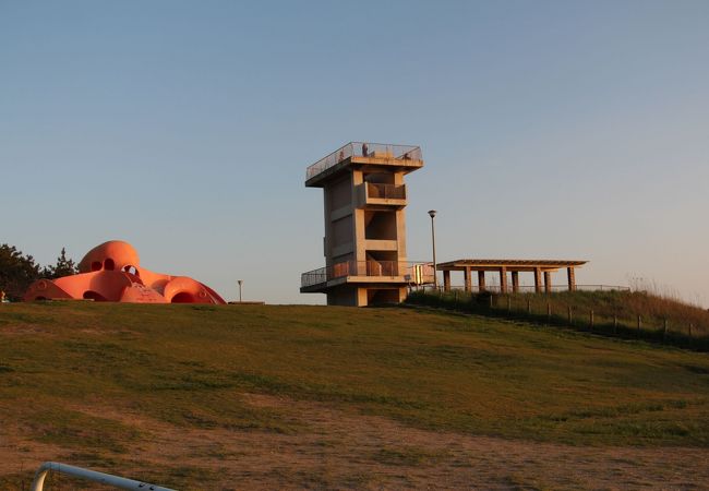 佐渡島に沈む夕日が最高