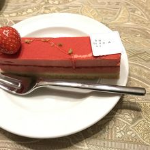 ホワイトチョコとラズベリー