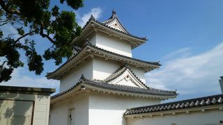 こちらの城も白かった。