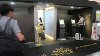 優先チェックインが気持ち良い！