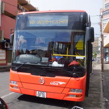 マエブール行きエクスプレスバス