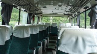 尾瀬へのシャトルバスで利用しました。