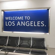 LAX到着を実感