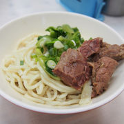 濃厚！汁なし牛肉麺がオススメ！