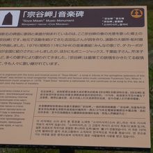 説明看板がありました