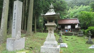 ご神体は毛利元就。