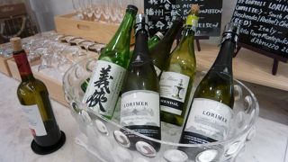 日本酒もあります