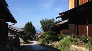 江戸時代の宿場町の雰囲気