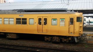 2017年８月28日現在、２扉の１１５系という車両は健在です