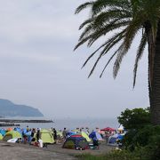 駅近のビーチ　伊東オレンジビーチ