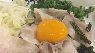 大分市にて塩・かぼすまぜそばを食べました
