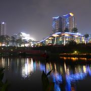 夜景がきれいな公園