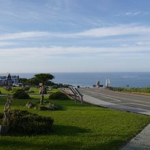 氷雪の門の近くには展望休憩所もあります