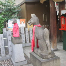 笑ってしまうお稲荷さんです