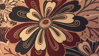 再現した壁紙が素敵