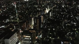 夜はお手軽に夜景を楽しめる！