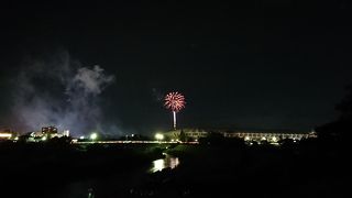 それなりの規模の花火が打ち上げられます