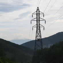 小諸方向の谷の景色