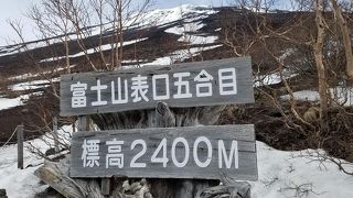 静岡側の富士山表口五合目までのルート