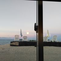 部屋の窓からの景色