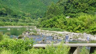 最大のお勧めは橋からの眺め