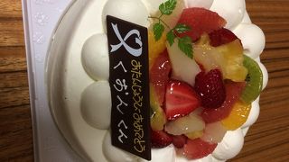 バースデーケーキ