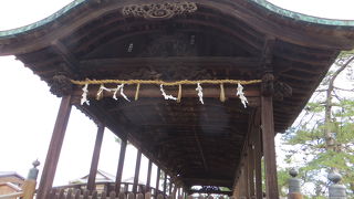 お神輿以外は渡れないらしい　鞘橋