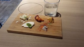 メニューの写真より小さかった。