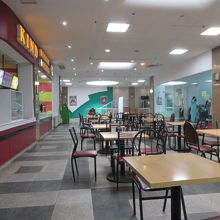 2階にあるレストラン街