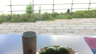 生茶ゼリーと抹茶