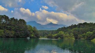 五色沼最大の沼