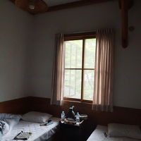 ベッドの固さが丁度良いです。