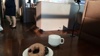 朝食にBAGEL&BAGEL頂きました。