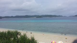 阿嘉島のメインビーチ