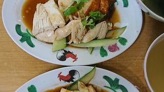 お手頃価格のチキンライス