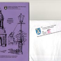 チェックイン時に渡されたしおり。WifiのPWも・・。