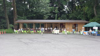 明治神宮前に一服