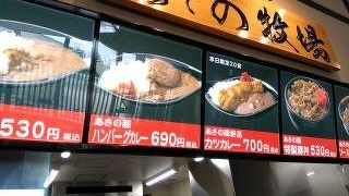 綺麗で巨大な道の駅、温泉施設もある