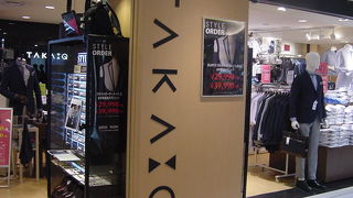 紳士服のニーズは大きい