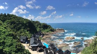 天気のせいもあるけど　素晴らしい場所ですね