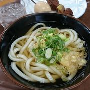 出汁が美味しいセルフのうどん店